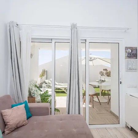 Bungalow playa Águila terraza piscina by Lightbooking * Maspalomas (Gran Canaria)