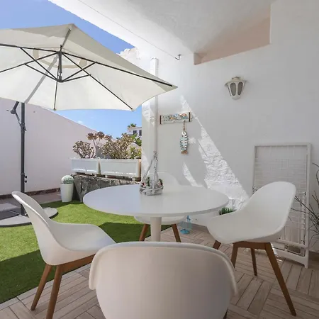 Bungalow playa Águila terraza piscina by Lightbooking * Maspalomas (Gran Canaria)