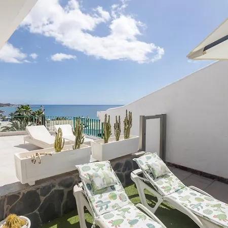 شقة Guestready - Playa Del Aguila Con Terraza Solarium ماسبالوماس